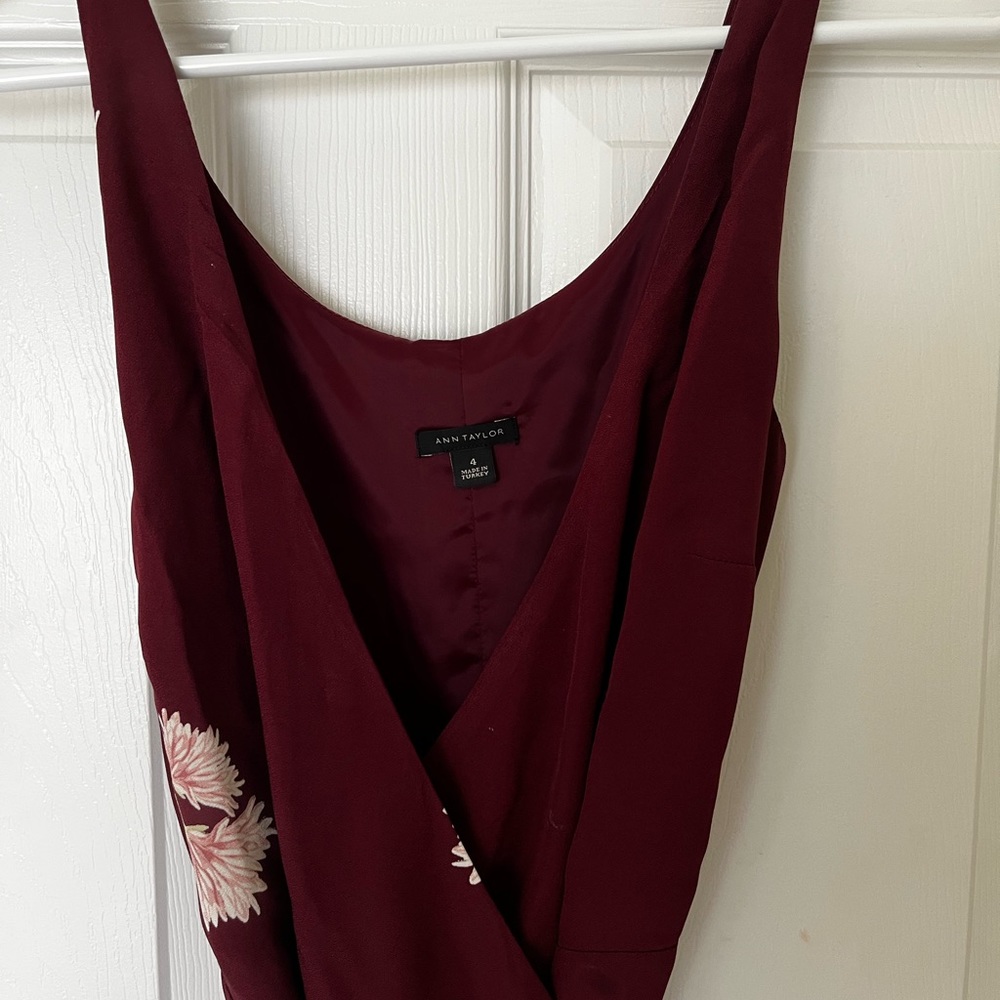 Ann Taylor Sleeveless Wrap Dress